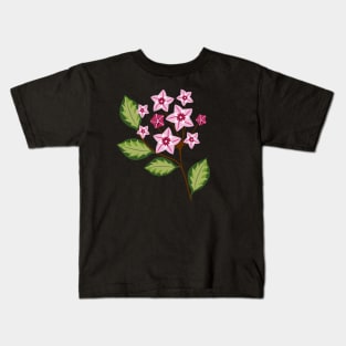 Hoya australis plant with flowers Kids T-Shirt